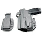 Inside waistband Black pistol holster with magazine carrier for Sig P365-XMACRO by Four Brothers