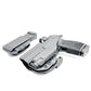 Black Sig P365-XMACRO pistol in inside waistband holster with magazine holder from Four Brothers