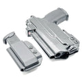 Black pistol and magazine holster for Sig P365-XMACRO by Four Brothers Holsters