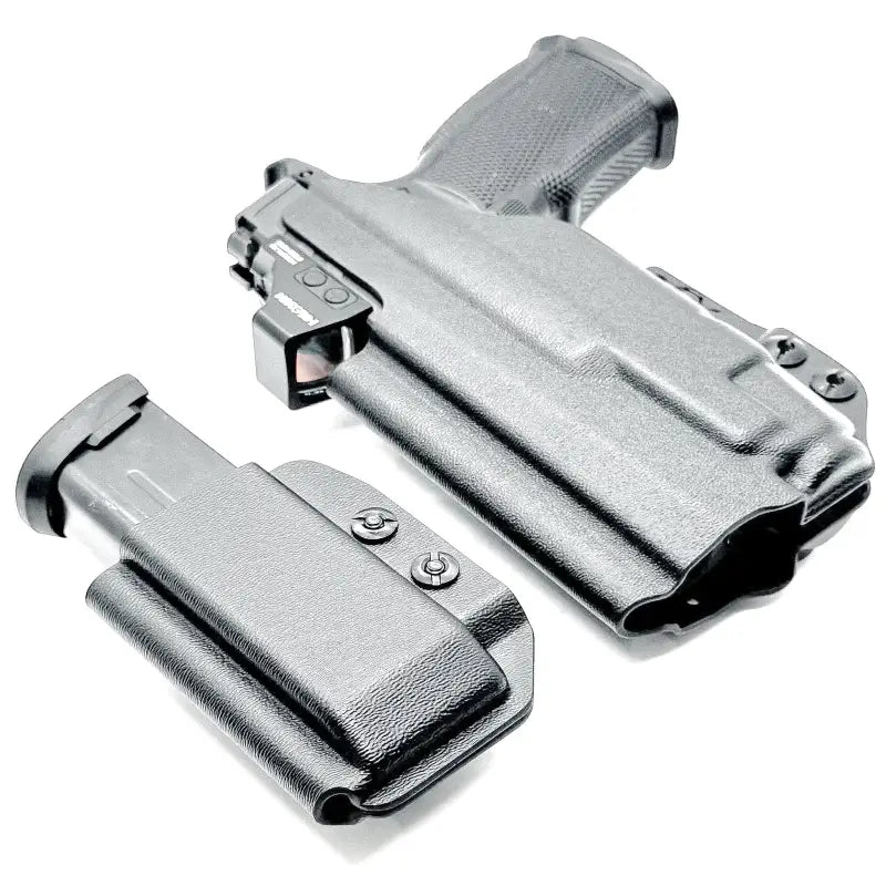 Black pistol and magazine holster for Sig P365-XMACRO from Four Brothers Holsters