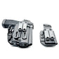 Black Sig P365-FUSE holster with TLR-7 and magazine carrier for Four Brothers concealed carry