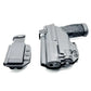Black P365-FUSE holster with Streamlight TLR-7 and magazine carrier for Sig P365-FUSE