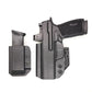Black pistol with magazine in inside waistband holster for Sig P365-XMACRO by Four Brothers
