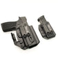 Black p365-xmacro inside waistband gas pedal holster with magazine carrier combo