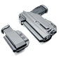 Black pistol and magazine in holsters for Sig P365-FUSE with Streamlight TLR-7 by Four Brothers