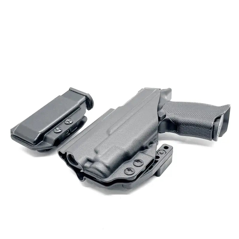 Black pistol and magazine holsters for Sig P365XL by Four Brothers Holsters