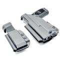Black pistol and magazine holsters for FN Reflex XL & TLR-7 in inside waistband setup