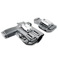 Black pistol and magazine holsters for Sig P365-XMACRO inside waistband by Four Brothers