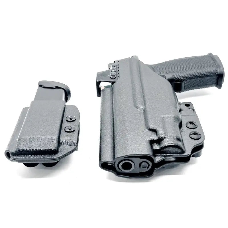 Black pistol and magazine holsters for Sig P365-FUSE by Four Brothers Holsters