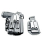 Black Sig P365-FUSE holster with Streamlight TLR-7 and magazine carrier for concealed carry