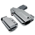 Black pistol and magazine holsters for P365/P365X/P365XL with Streamlight TLR-7 by Four Brothers Holsters