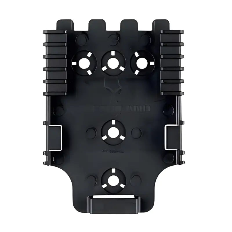 Black plastic mounting bracket for Model 6004-22 Quick Locking System Receiver Plate