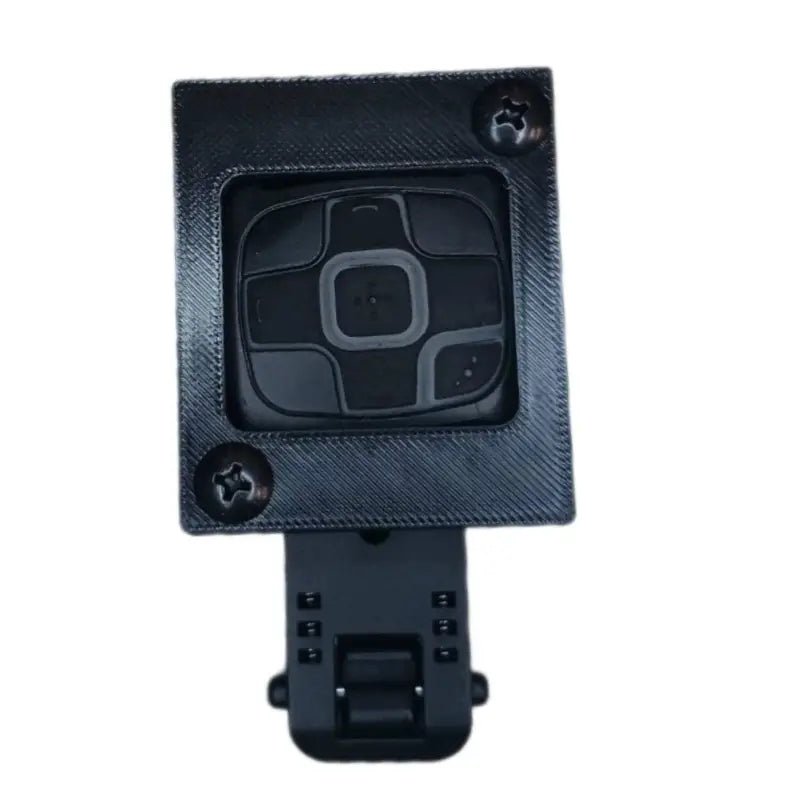 Black plastic mounting bracket for Utility Body Camera Remote Holder by Adam’s Gear Solutions