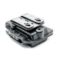 Black plastic Sig Sauer MPX magazine holster with belt clips for secure carry