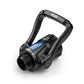 Black trigger nozzle with blue accent for Hydro-100-1 gate-ball valve, ideal for first responders