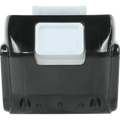 Black plastic wall-mounted holder for Makita BL1850B 18V LXT® Lithium-Ion Battery