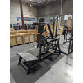 Black Plate-Loaded Squat Machine on SFE Plate Loaded V-Squat Rack for effective workouts