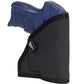 Black pocket holster for S&W Bodyguard or Kel-Tec P32 with Crimson Trace Laser