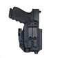 Black polymer holster for TLR-7 HLX in HLX IWB Holsters product line