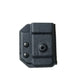Black polymer magazine carrier and holster for Leatherman Supertool with mounting hardware