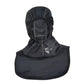 Black Majestic HALO 360 Hood with extended neck and reflective logo in Nomex blend