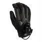 Black Titan K-9 Gloves with armored knuckles and mesh ventilation for optimal protection