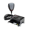 Black public address system with microphone for Whelen Air Horn Plus Public Address Siren