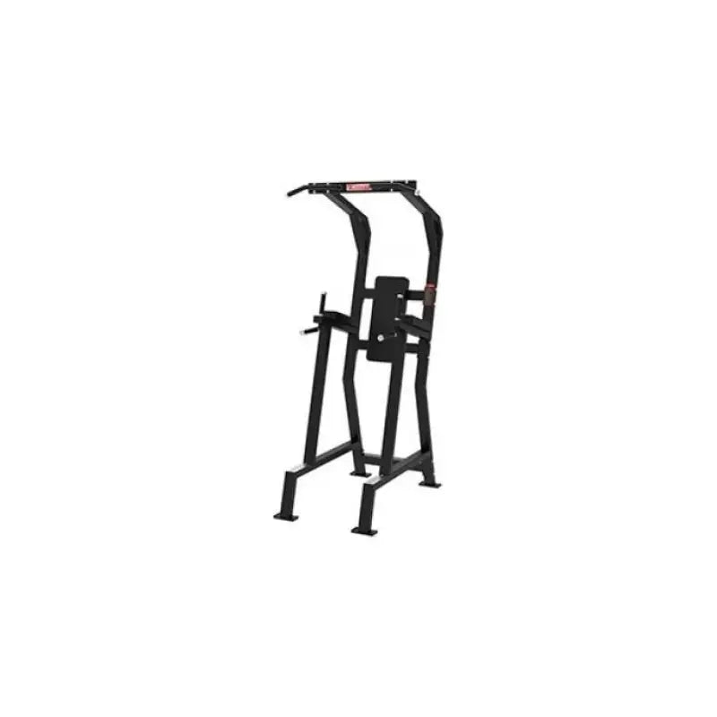 Black SFE Power Tower Vertical Knee Raise Chin Dip Station Stand for strength training