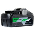 Black rechargeable lithium-ion Metabo HPT 372121M 36V MultiVolt Battery pack