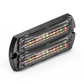 Black rectangular LED warning light for Feniex Q Series flat surface mount light heads