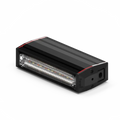 Black rectangular LED light bar from Feniex Q Series featuring serial technology and Q-Link device