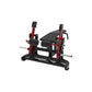 Black and red weightlifting bench for first responders and firefighters at Police Fitness Gym