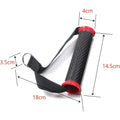 Black and red ergonomic rubber grip SFE One Arm Cable Attachment for one-arm exercises