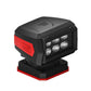 Black and red LED remote spot light for Feniex Remote Spot Light product display