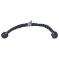 Black rope triceps extension attachment for SFE Deluxe Tricep Rope made of heavy-duty polypropylene braid
