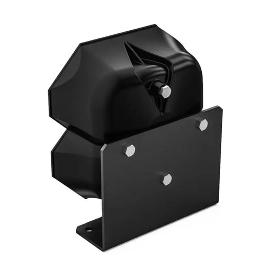 Black rubber spring suspension with mounting plate for Feniex Triton 100W speaker