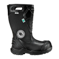 Black Diamond X2 Leather Fire Boot featuring sturdy black rubber work boot design