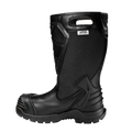 Black Diamond X2 Leather Fire Boot featuring durable black rubber work boot design