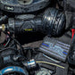 Black scuba diving regulator attached to BMD Slap Straps with Solas Tape for first responders