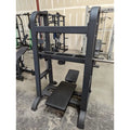 Black Seated Calf Raise Machine for SFE Commercial Vertical Plate Loaded Leg Press