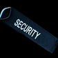 Black security armband for first responders, firefighters, and police on the ID Sleeve Black SECURITY