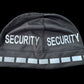 Black security beanie for police and first responders in tactical and firefighter gear