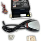 Black Siren Control Box with Microphone for Whelen Air Horn Public Address Siren