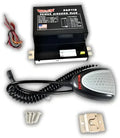 Black Siren Control Box with Microphone for Whelen Air Horn Public Address Siren