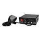 Black siren with microphone on Whelen Siren Amplifier w 17 Scan-Lock siren tones