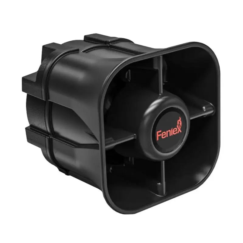 Black siren speaker for Feniex Titan 30W Siren, great fit and compact size