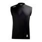 Black sleeveless Yamaha fitted performance shirt for tough mud run gear