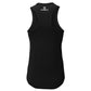 Black sleeveless Women’s Performance Racerback Tank with a stylish racerback design