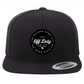 Black snapback cap featuring Off Duty Brand logo patch, perfect for duty essential style