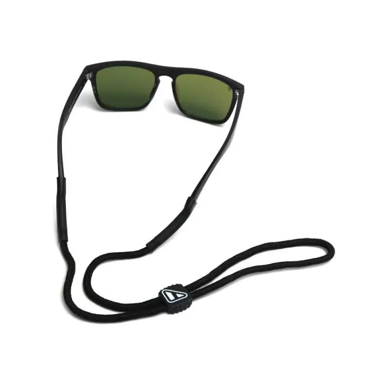 Black sunglasses with neck strap perfect for Frontline Cord and first responders